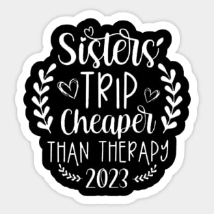 Sisters Cruise Shirt 2023 Sticker